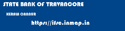STATE BANK OF TRAVANCORE  KERALA CANNUR    ifsc code